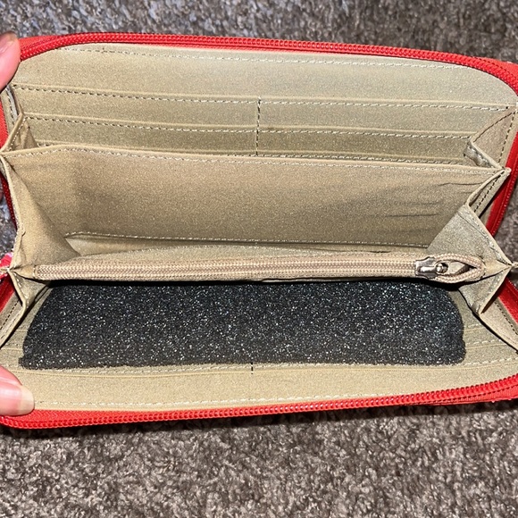 Orange wallet - Picture 3 of 8